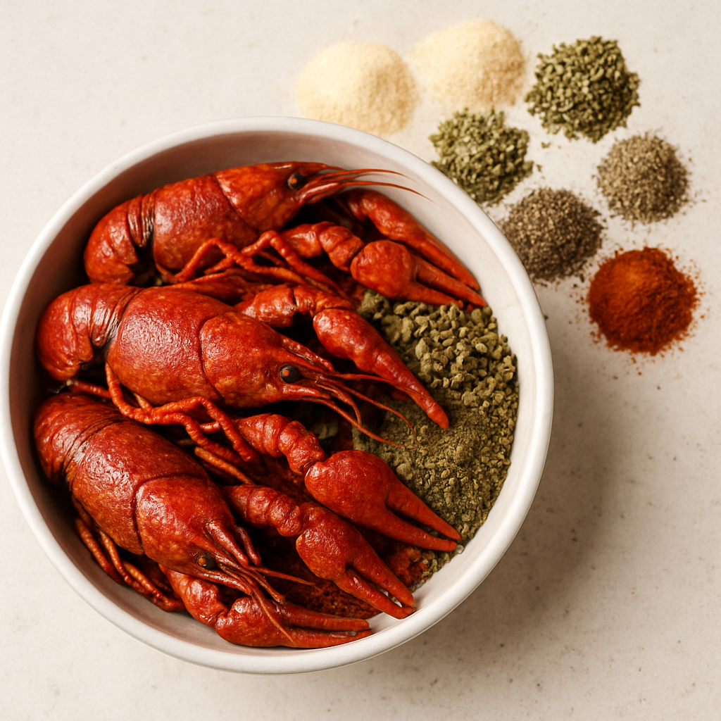 Suck da Heads and Pinch da Tails Creole Spice