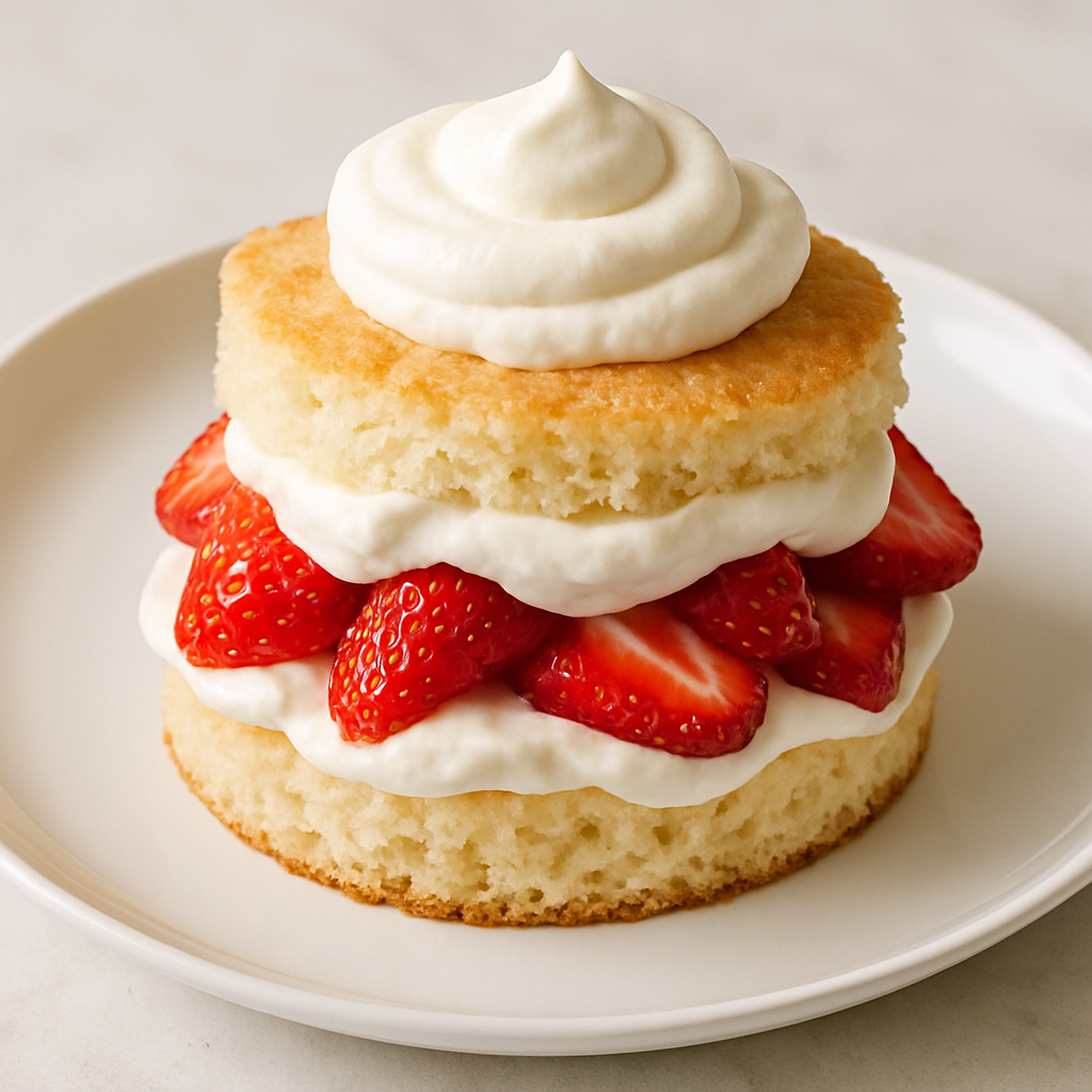 Scrumptious Strawberry Shortcake