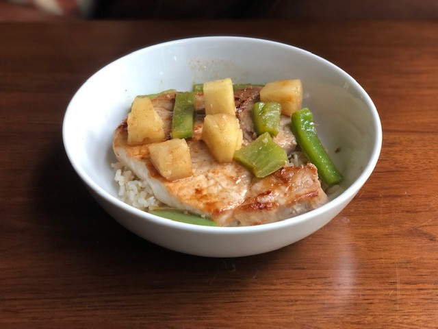 Cerdo con Piña