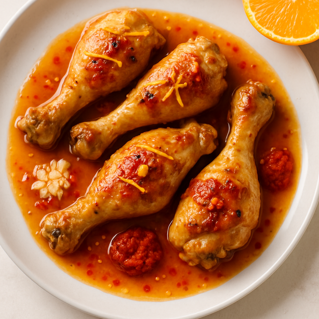 Muslos de Pollo Tailandés Aromático