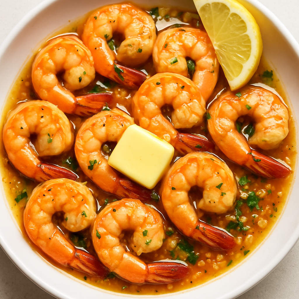 Honey-Garlic Butter Shrimp