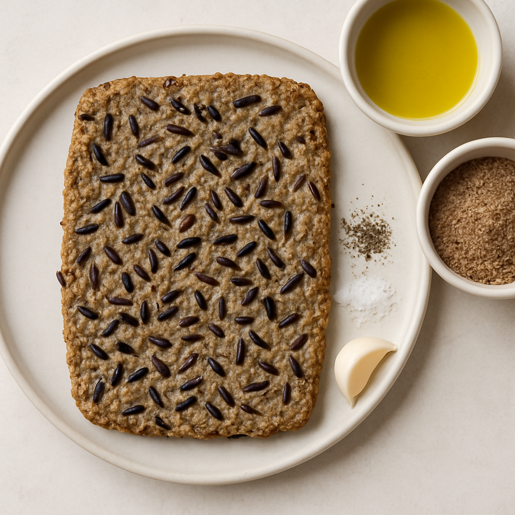 Wild Rice Flatbread