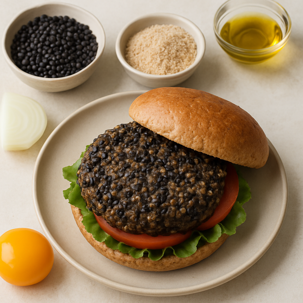 Vegetarian Lentil Burger
