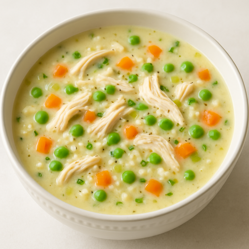 Creamy Chicken and Rice Soup
