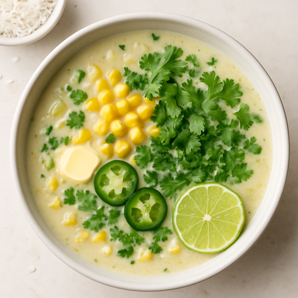 Coconut Corn Soup