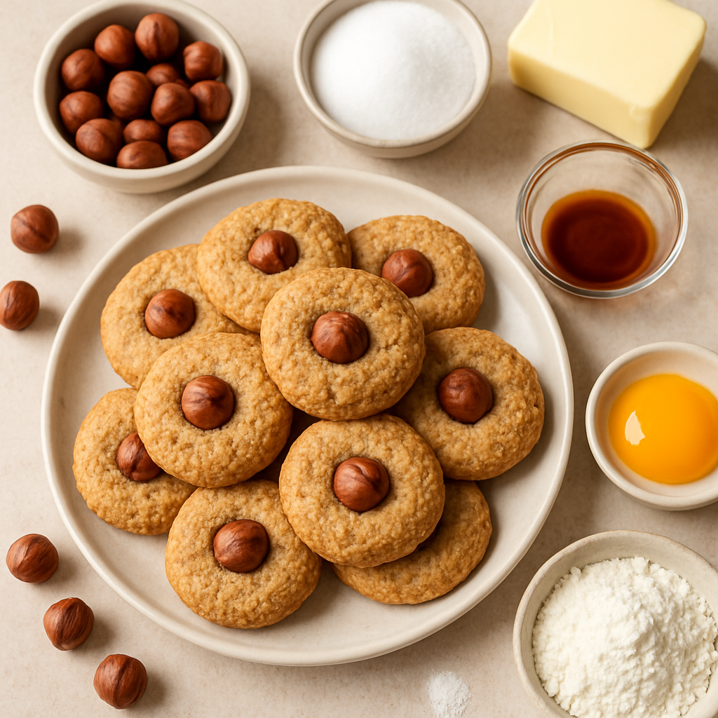 German Hazelnut Cookies