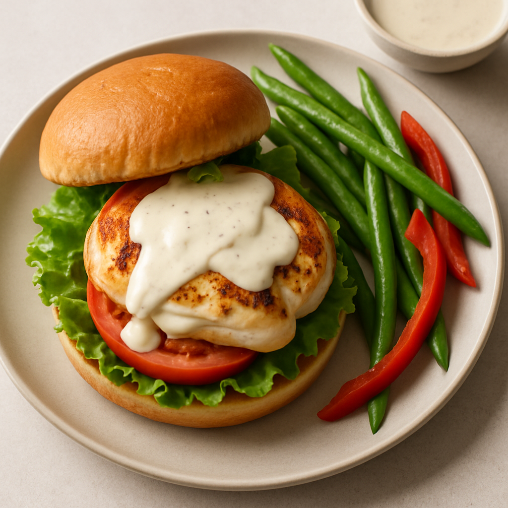 Chicken Caesar Burger