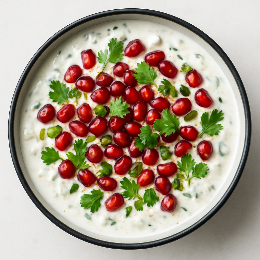 Pomegranate Raita