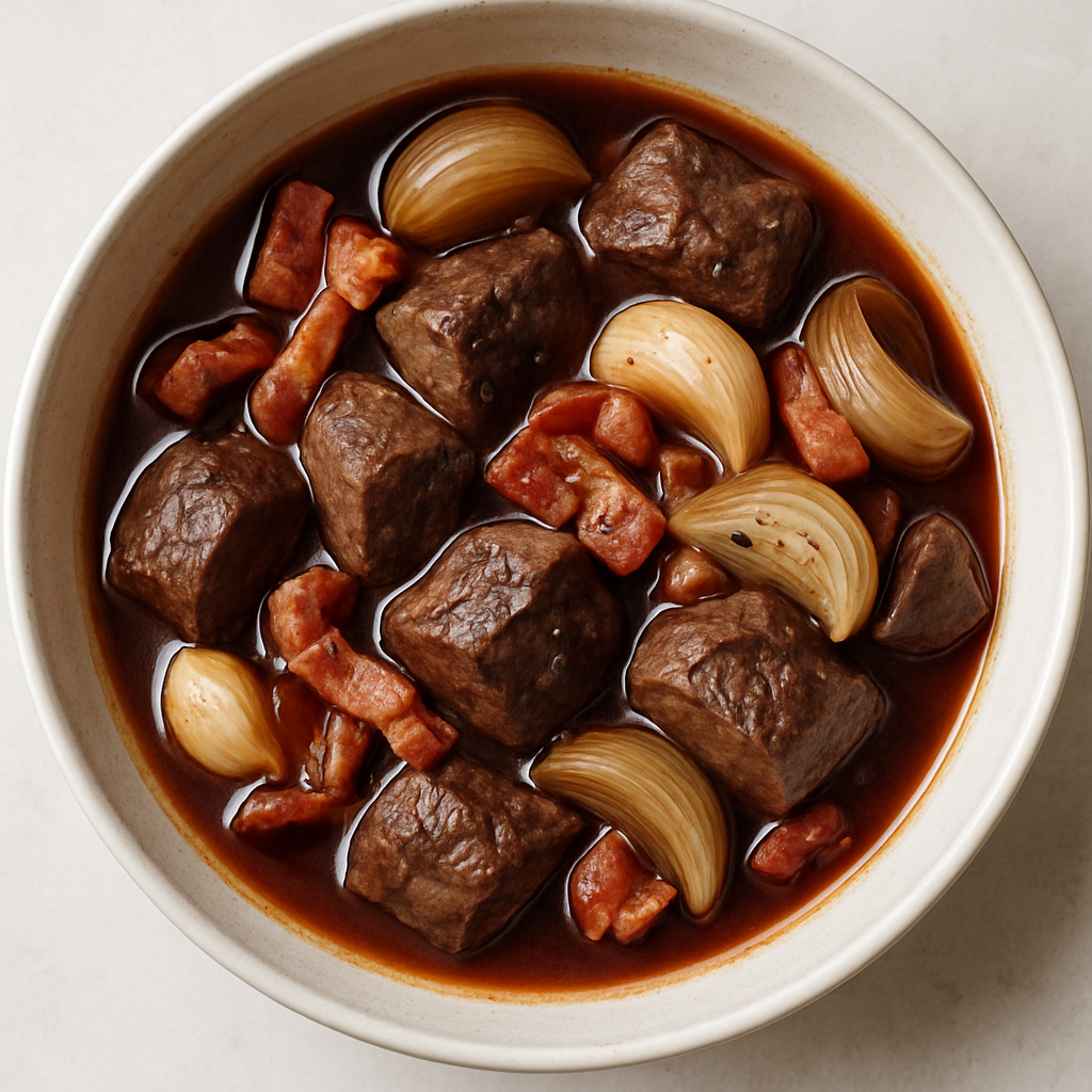 Adirondack Beef Bourguignon with Grass-Fed Beef
