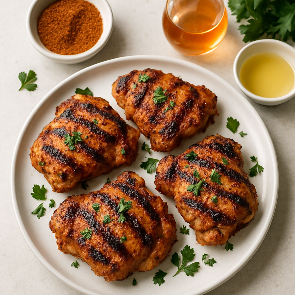 5-Ingredient Cajun-Spiced Grilled Chicken