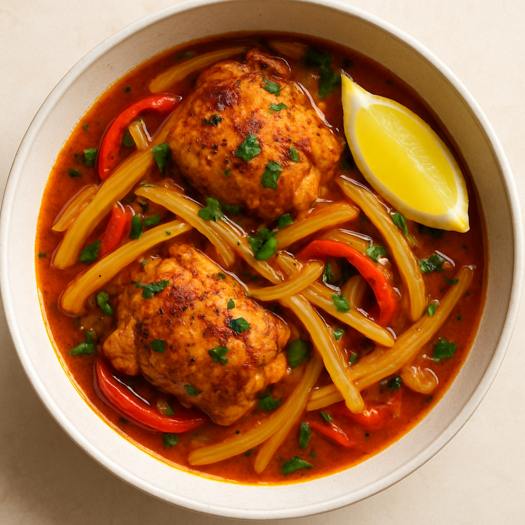 West African-Style Chicken & Fennel Stew