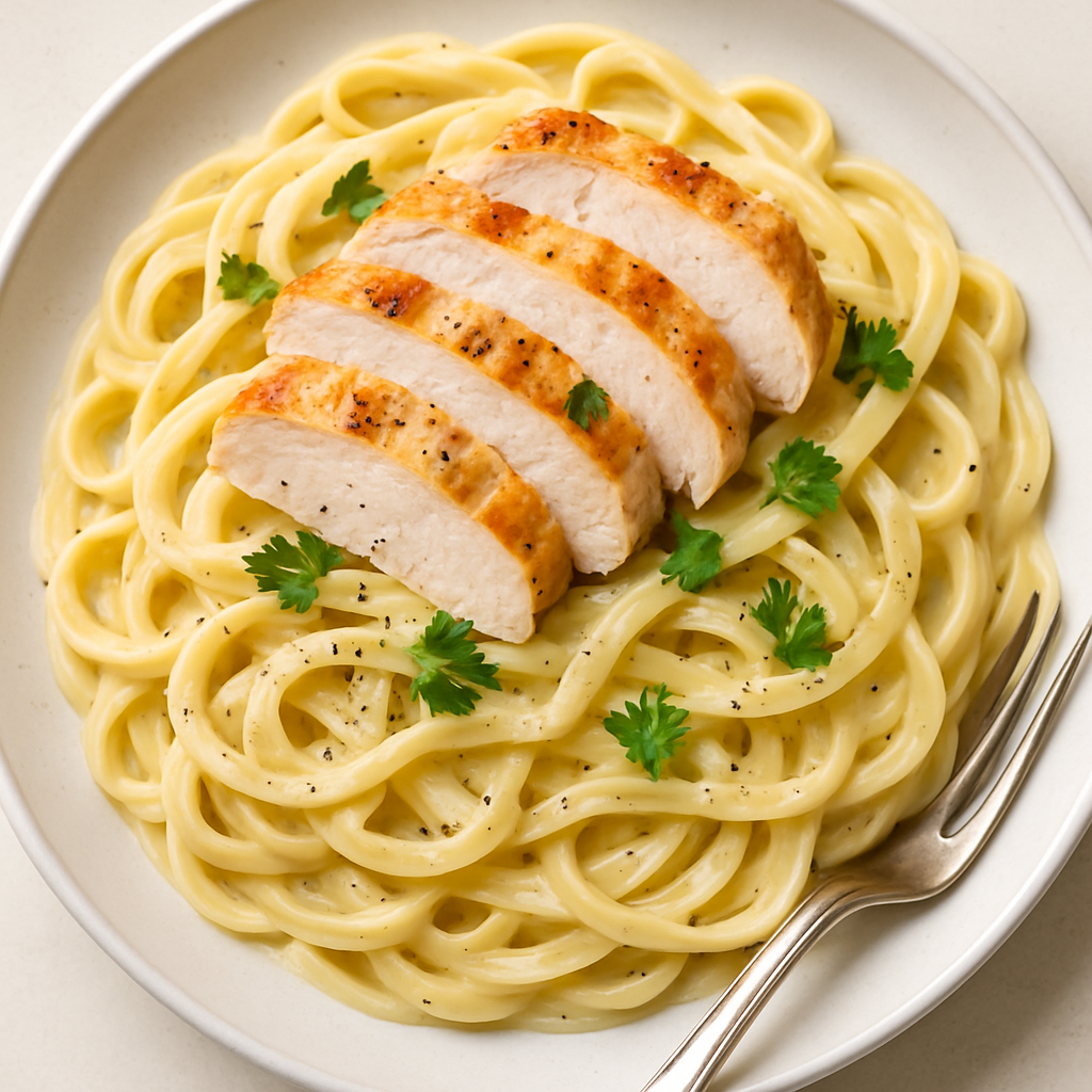Fettuccine Alfredo Ligero