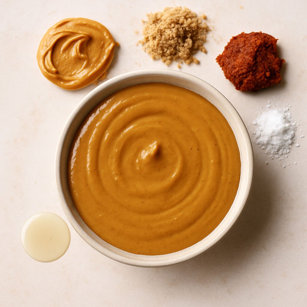 Curried Peanut Spread (Thai Satay Sauce)