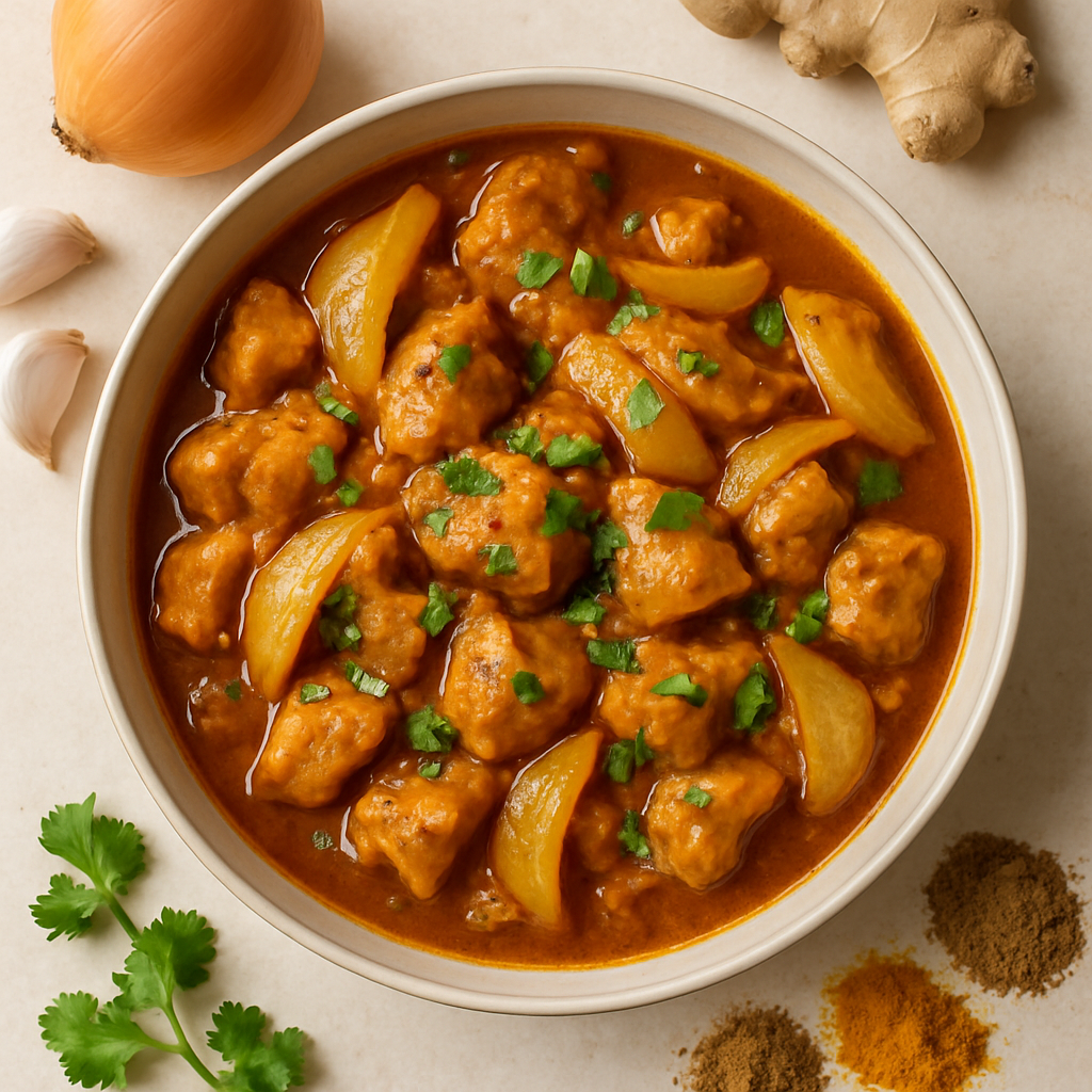 Chicken and Onion Curry (Chicken Dopiaza)