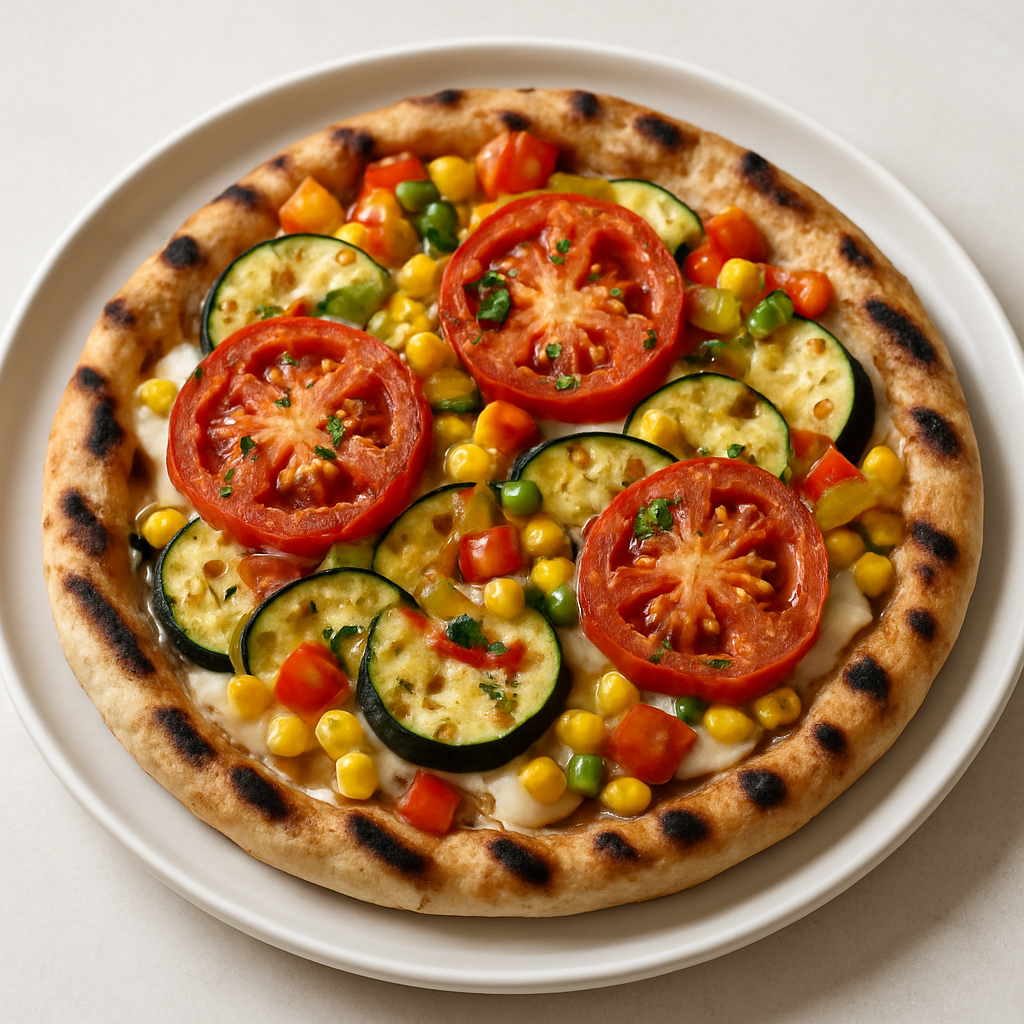 Grilled Farmer's Market Pizza