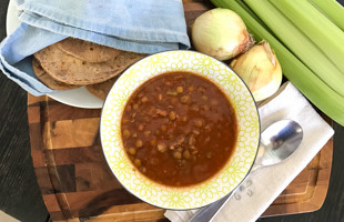 Sopa de Lentejas y Verduras