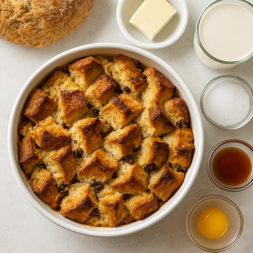 Irish Soda Bread Pudding