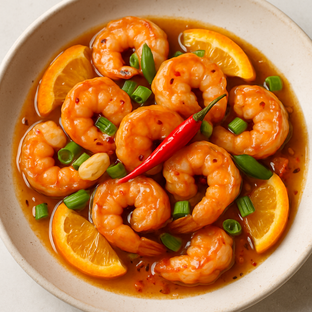 Orange Peel Shrimp