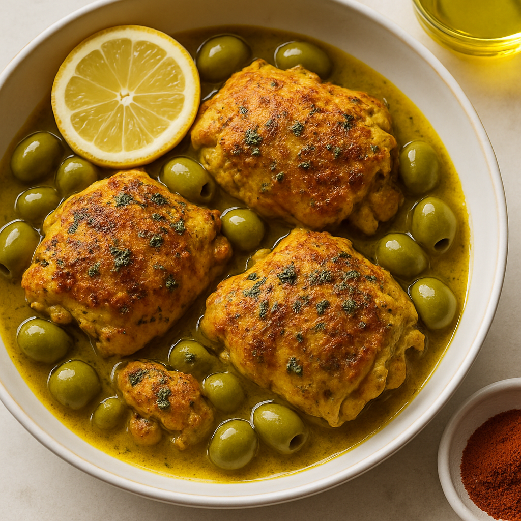 Pollo Marroquí Paleo