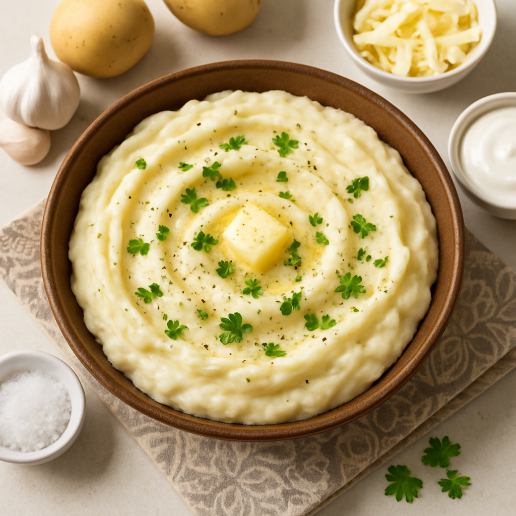 White Cheddar Mashed Potatoes