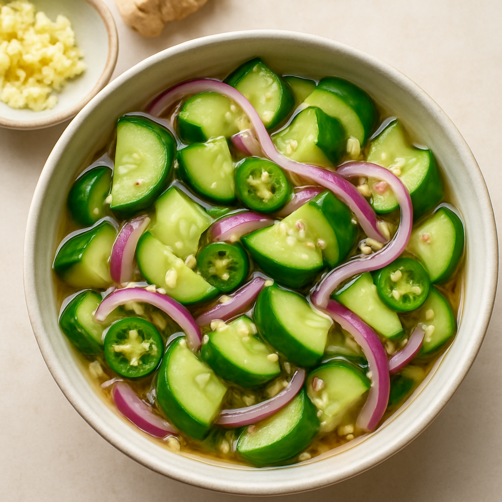 Ensalada de Pepino Vietnamita