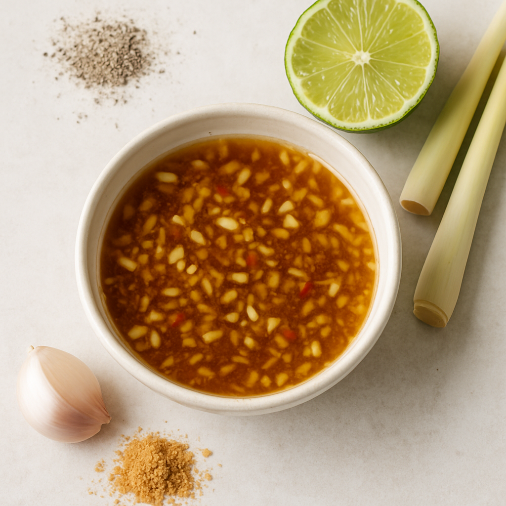 Fragrant Lemongrass and Lime Dressing