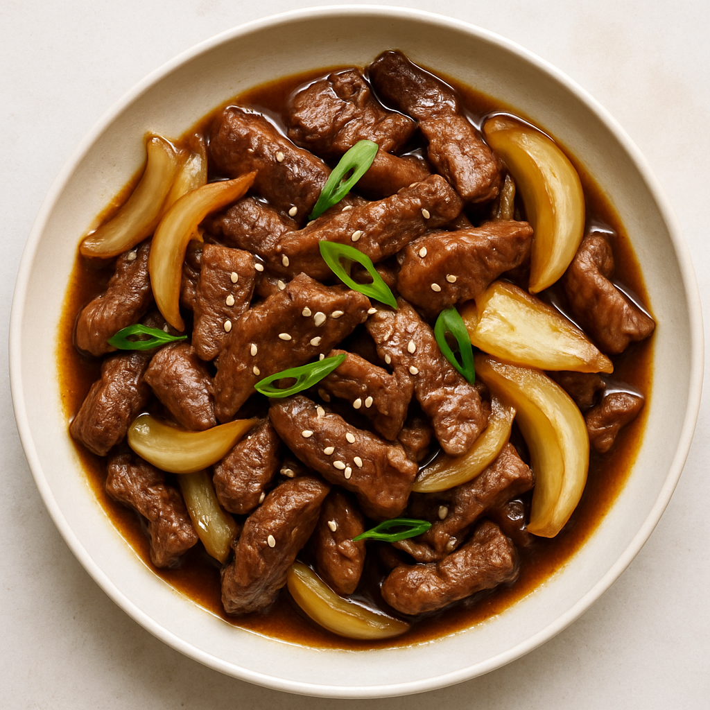 Delicioso Salteado de Carne de Res