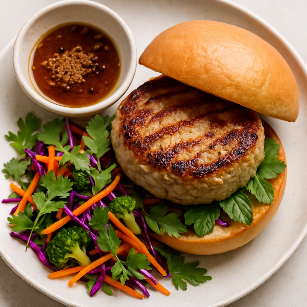 Hamburguesa de Atún Vietnamita