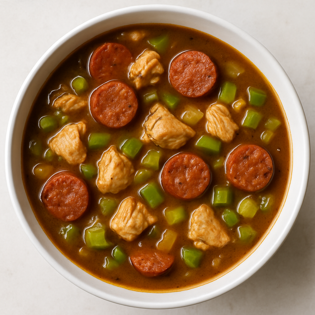 Cajun Gumbo With Chicken and Andouille Sausage