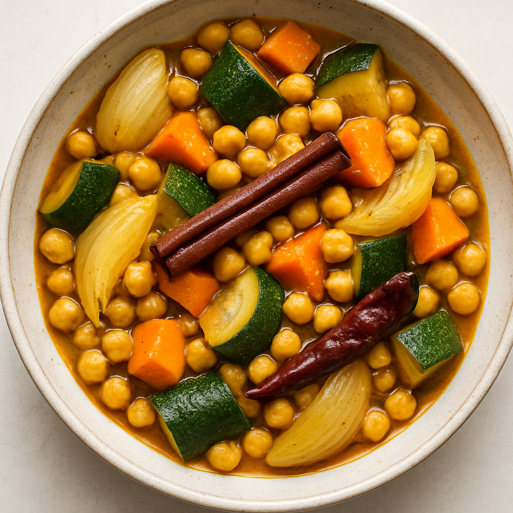 Cocinar el Libro: Verduras Guisadas al Estilo Marroquí