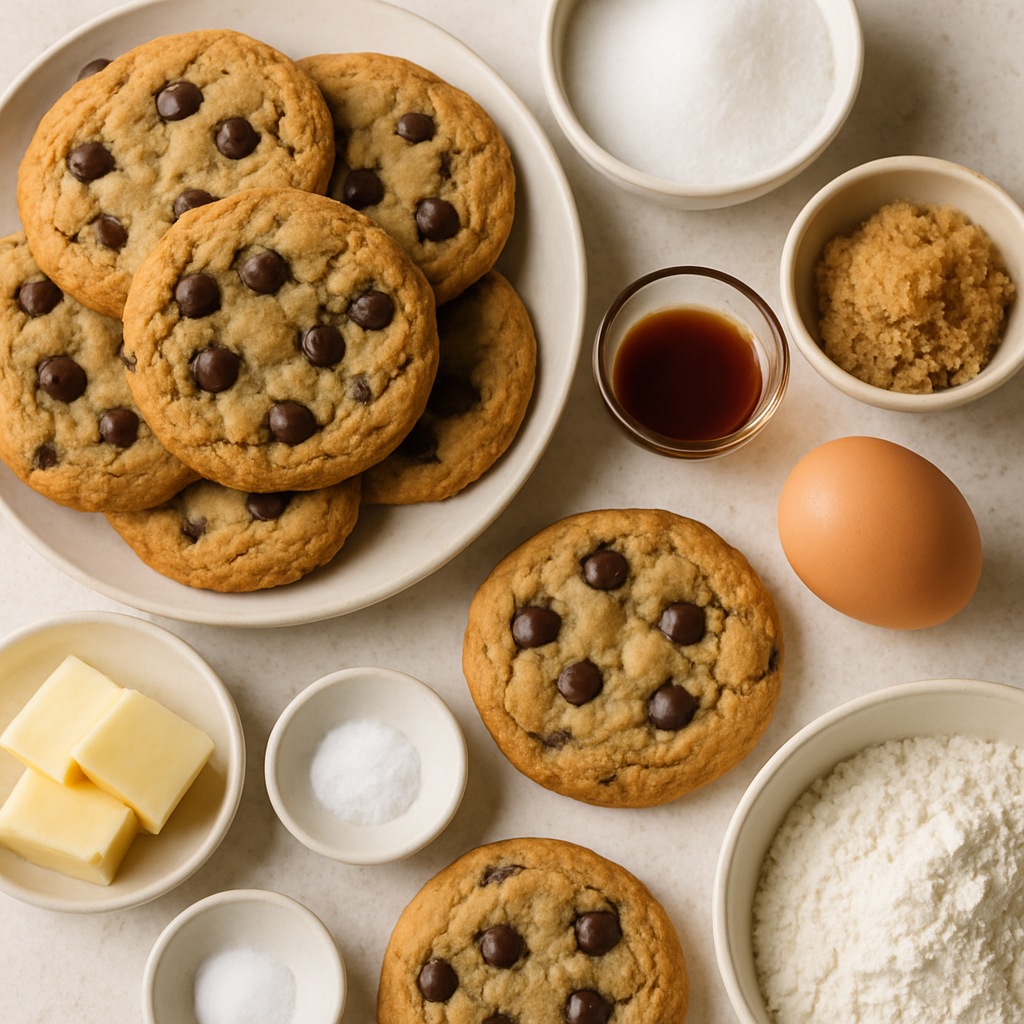 Galletas Perfectas de Chispas de Chocolate