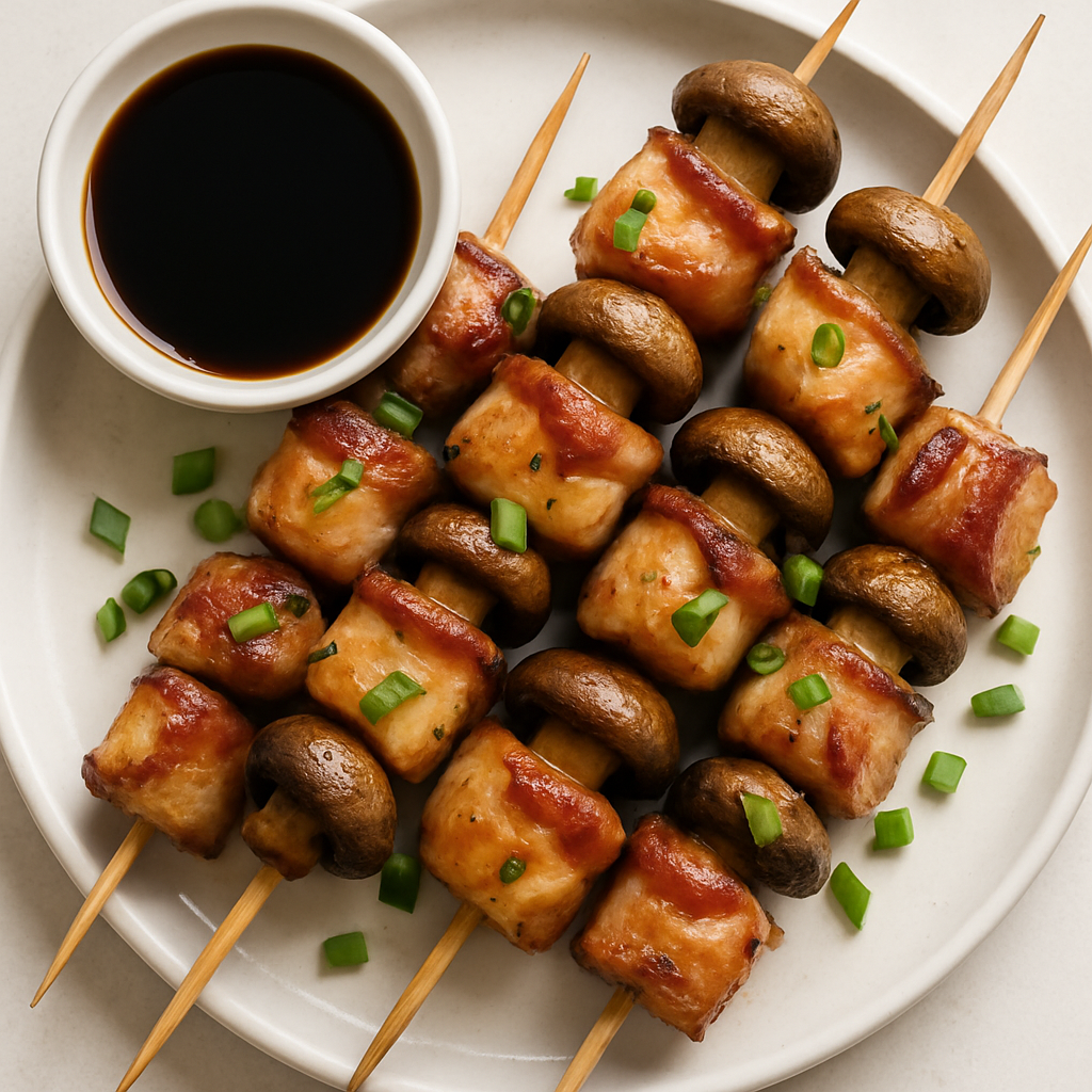 Bacon-Wrapped Chicken Kabobs