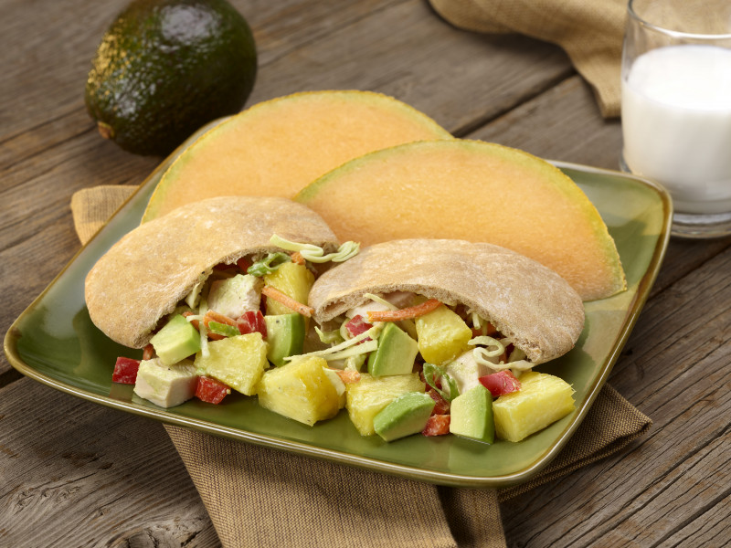 Pineapple Avocado Chicken Salad