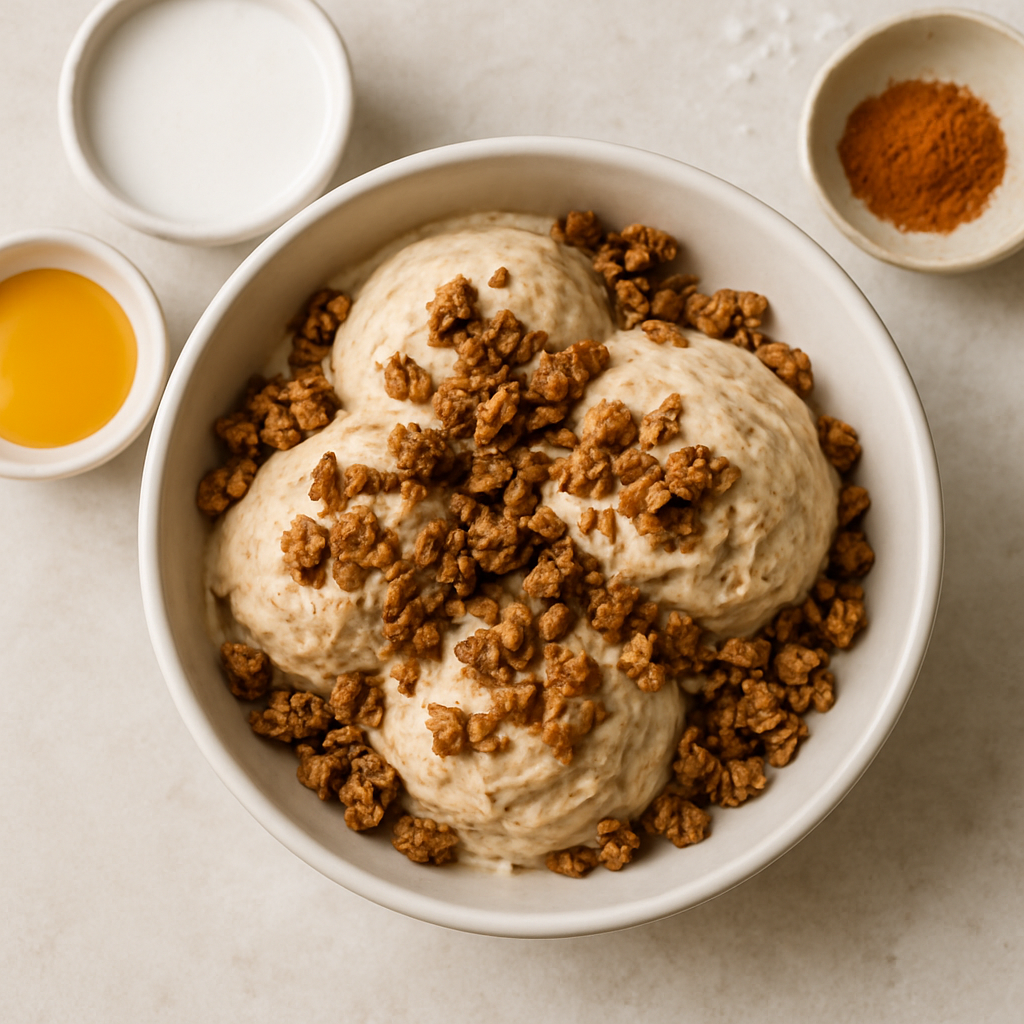 Helado de Canela Crujiente