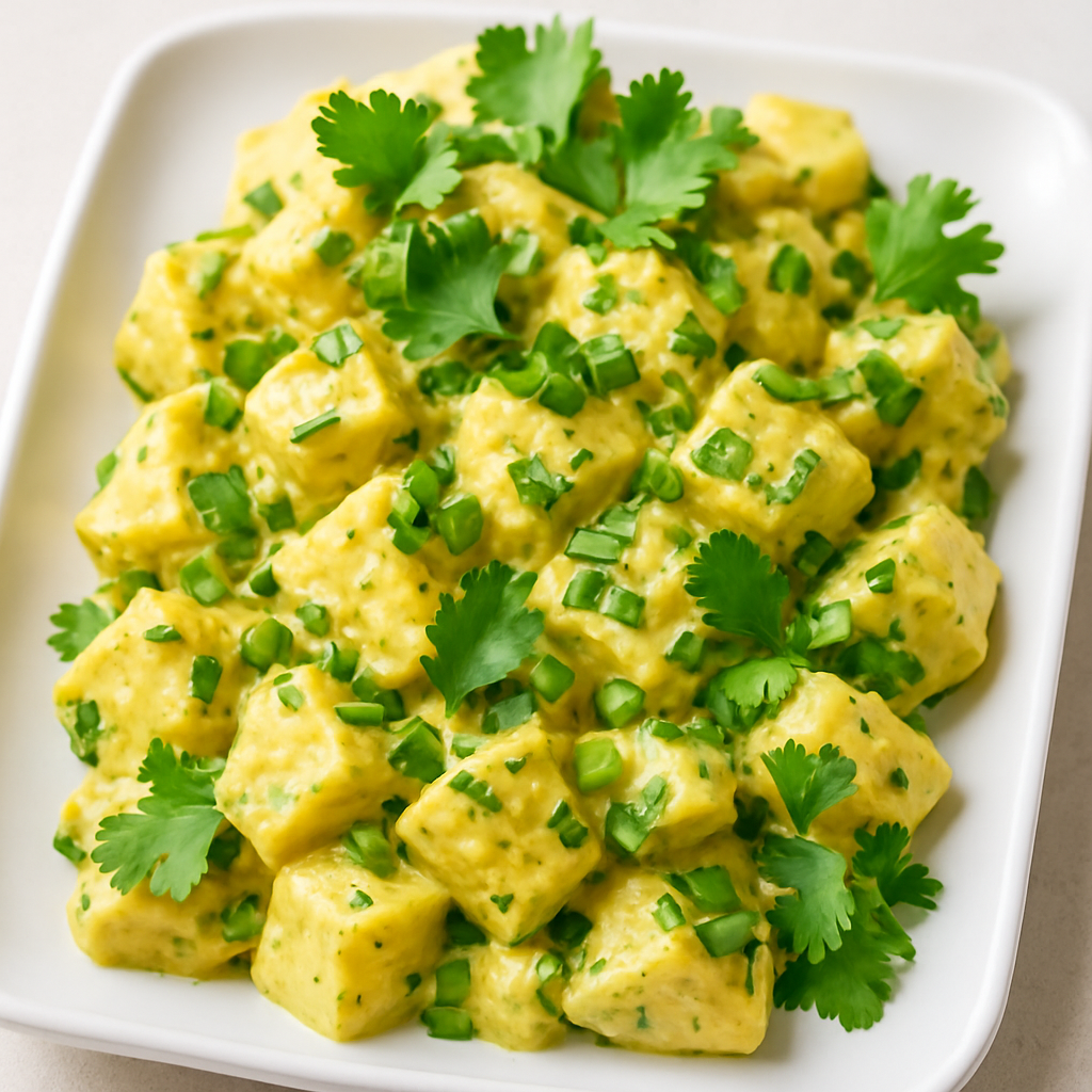 Cilantro Curry Potato Salad