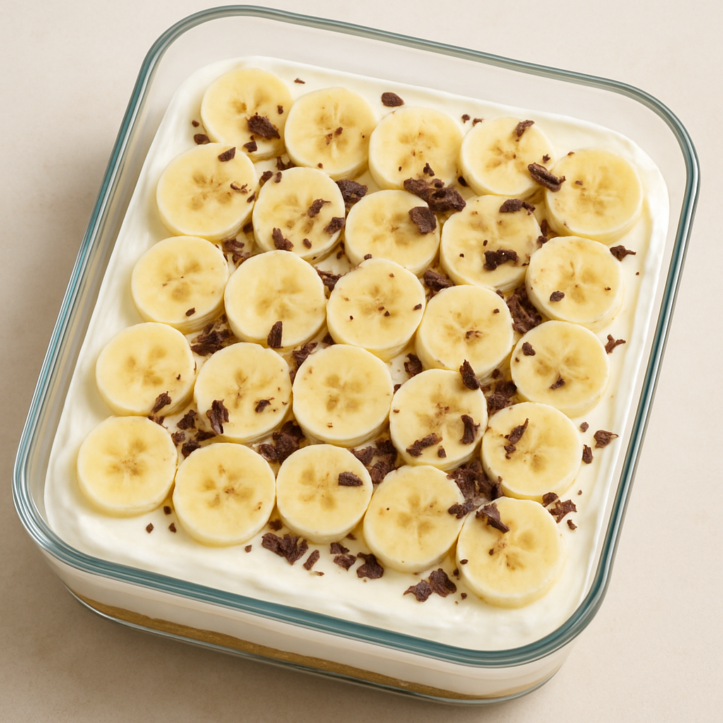 Banana Split No-Bake Cheesecake
