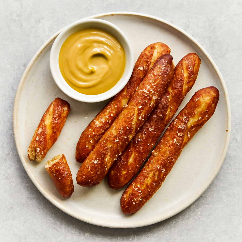 German Soft Pretzel Sticks