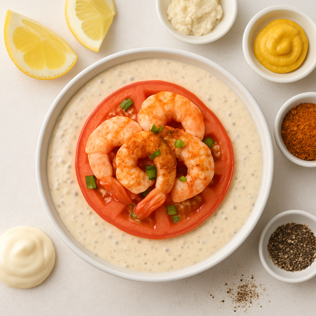Creole Tomato Shrimp Remoulade