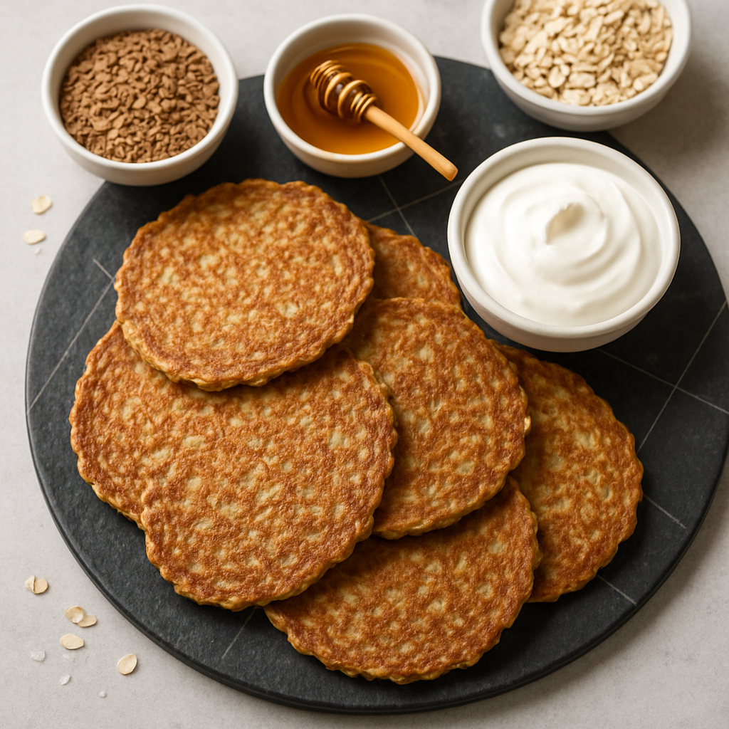 Oatmeal Crepe-Cakes