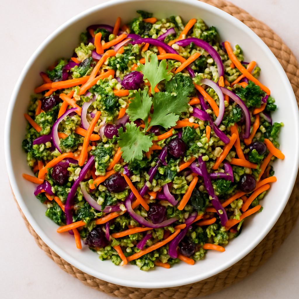 Ensalada Cruda de Brócoli