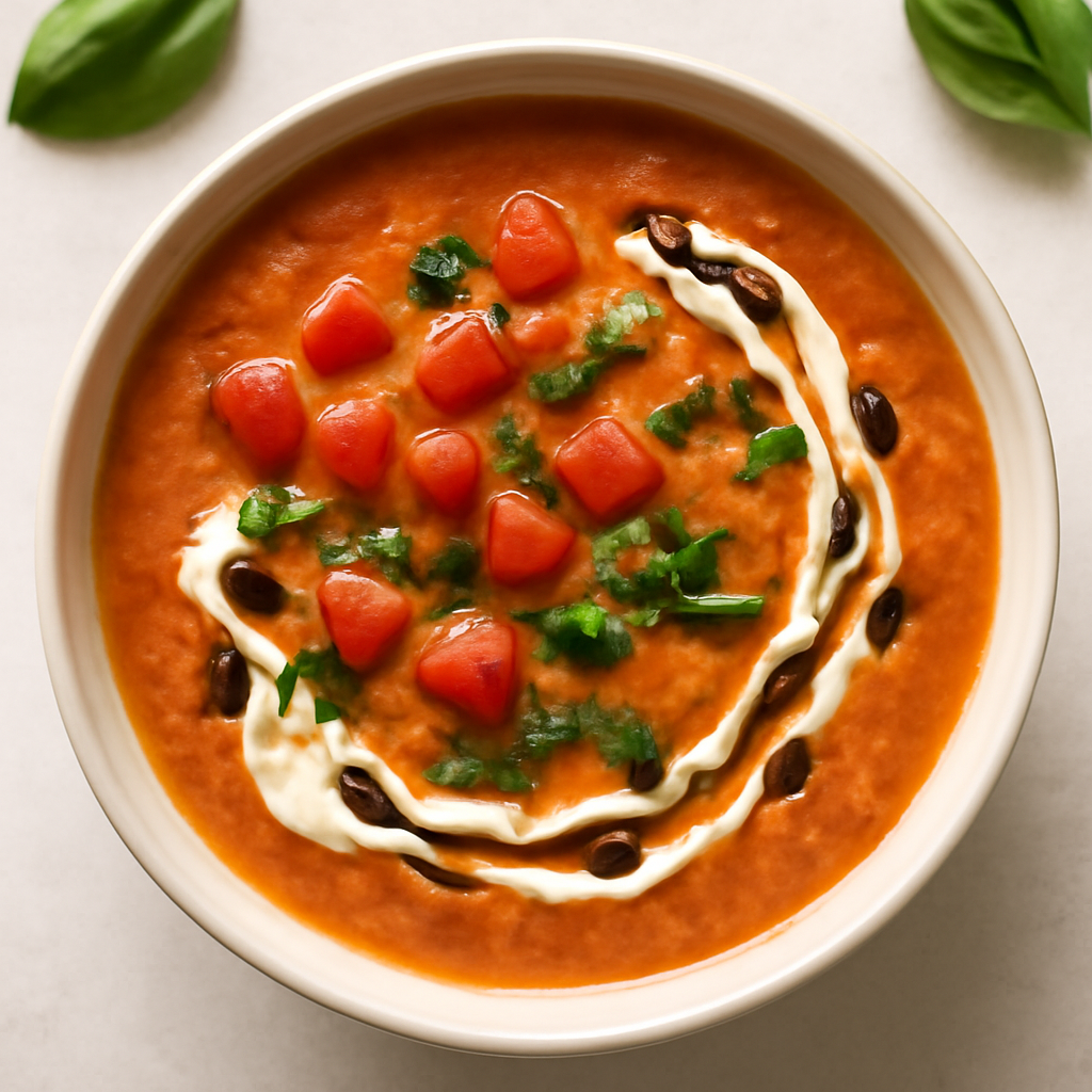Easiest Tomato Basil Soup