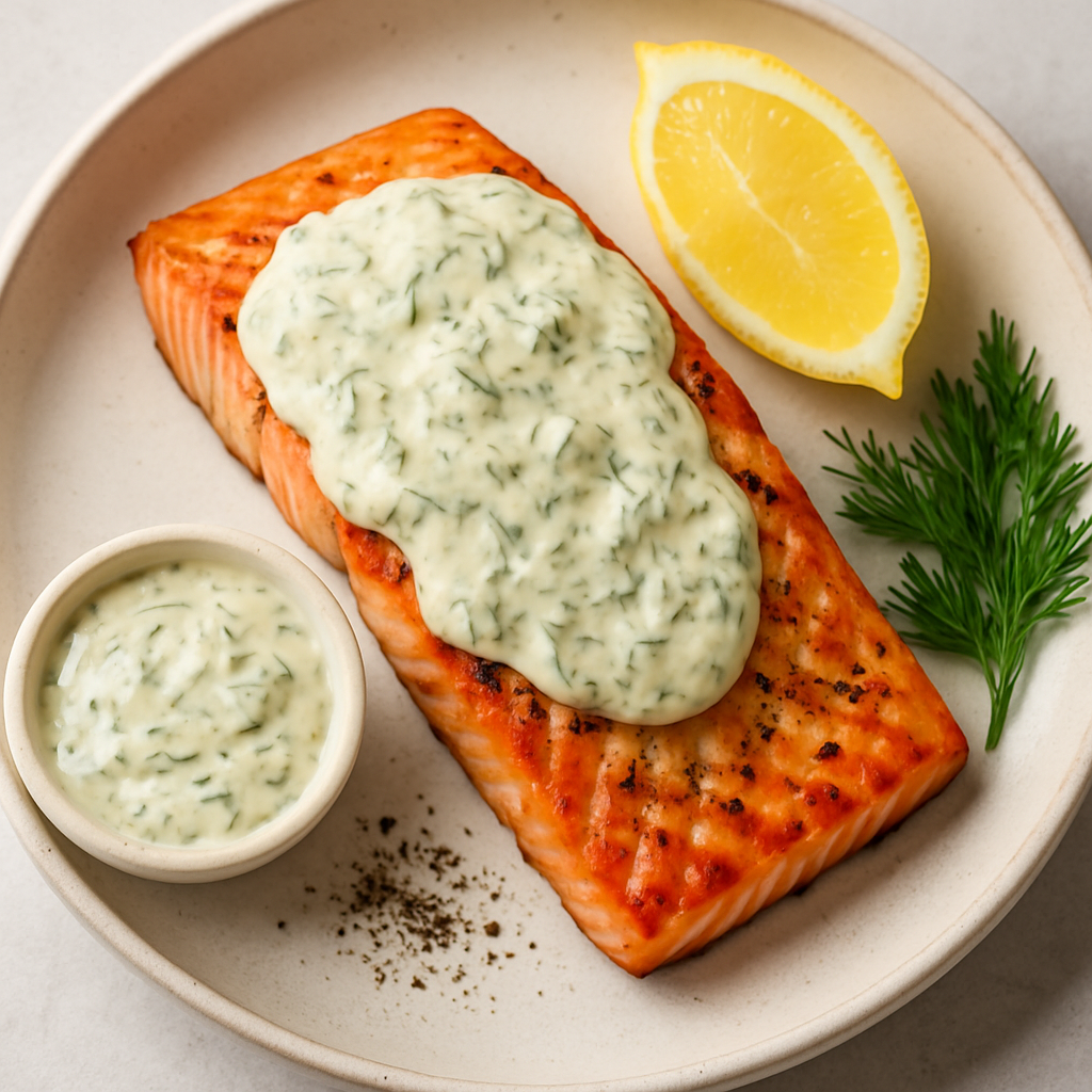 Uncle Al's BBQ Dill Salmon