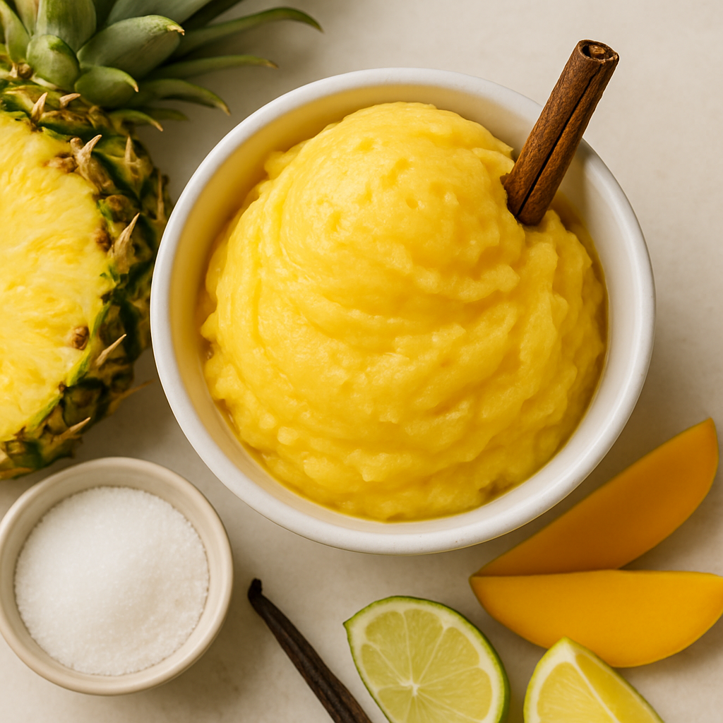 Sorbete de Piña