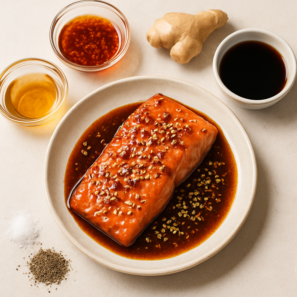 Sweet Sesame Ginger Salmon