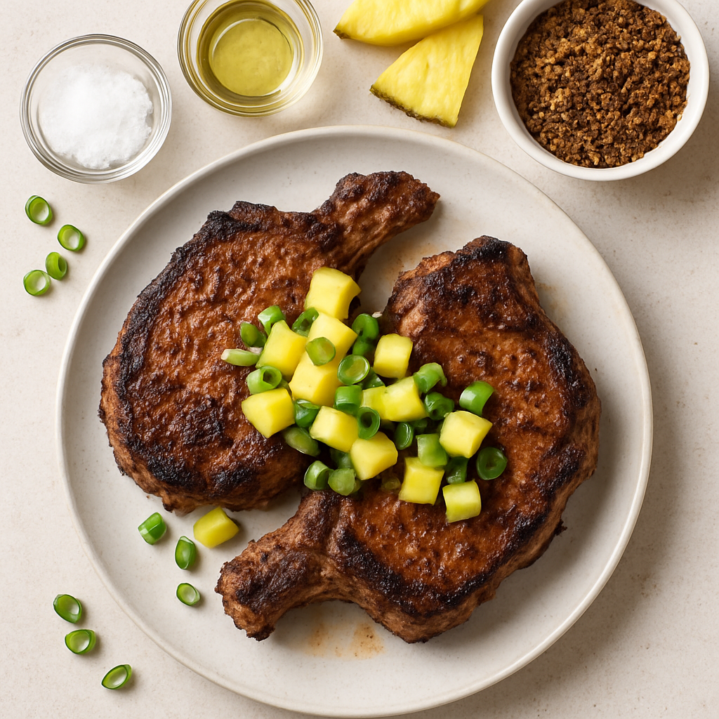 Jerked Pork Chops