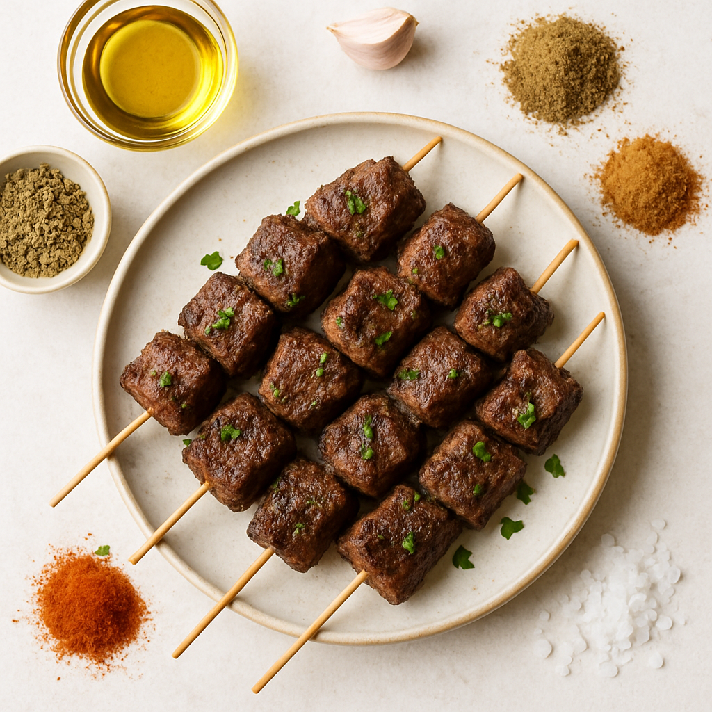 Cumin-Scented Beef Kebabs