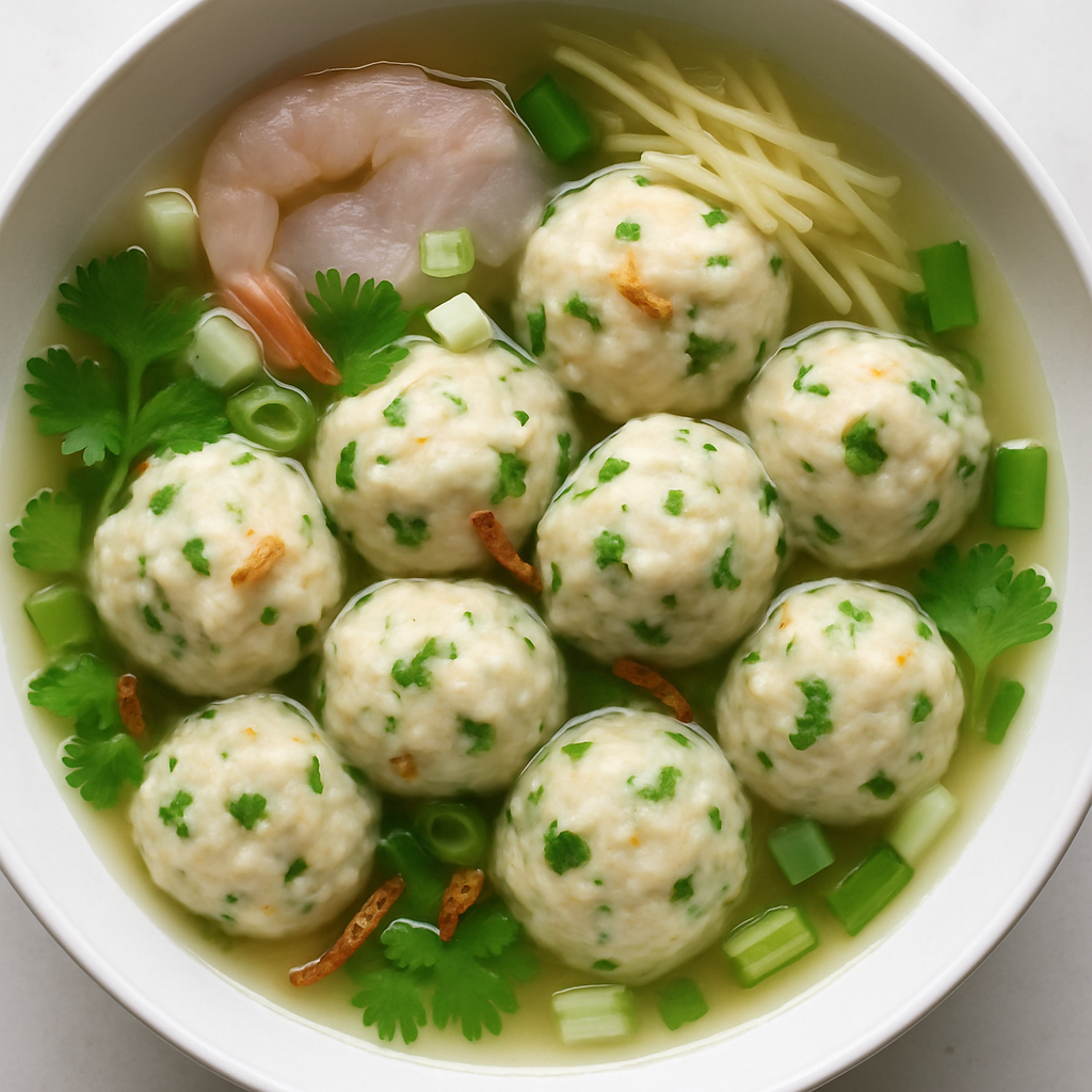 Dad's Homemade Fish Balls
