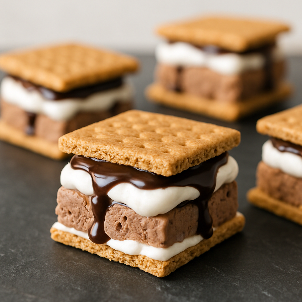 S'mores Ice Cream Sandwiches