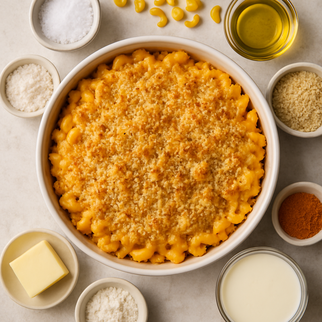 Smoked Cheddar and Creole Mac and Cheese