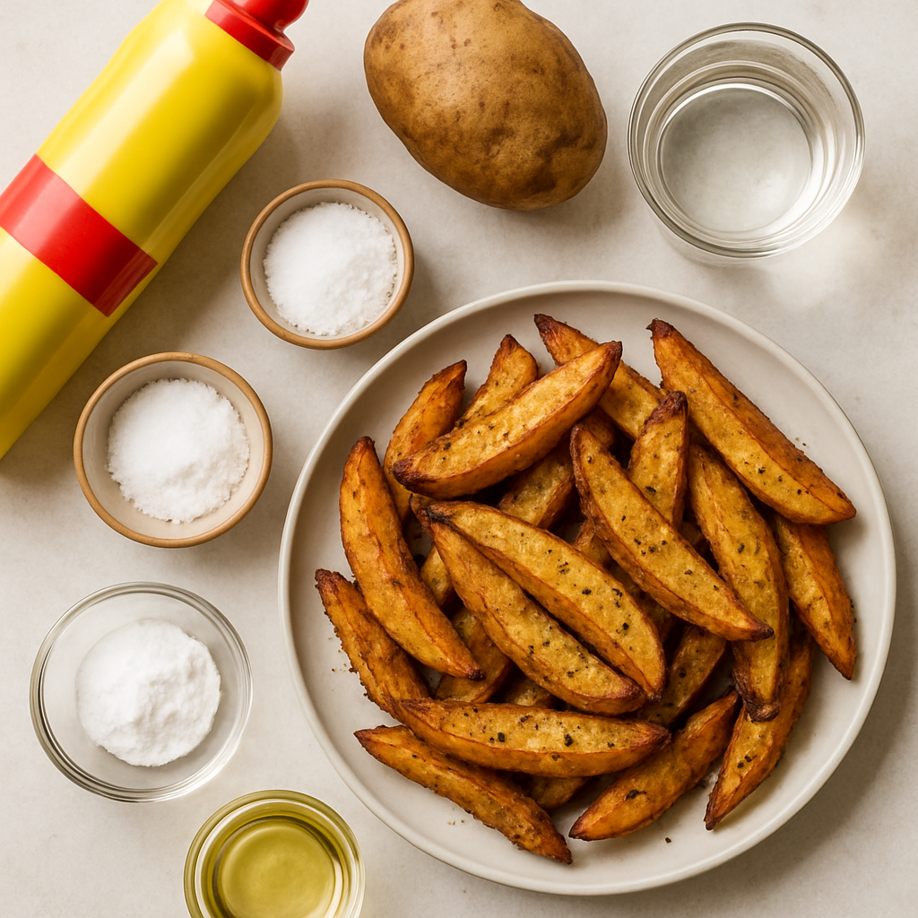 Cuñas de Patata Crujientes al Horno